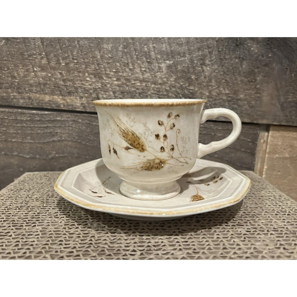 Mikasa Avante Torino Teacup Cup and Saucer Set VTG‎